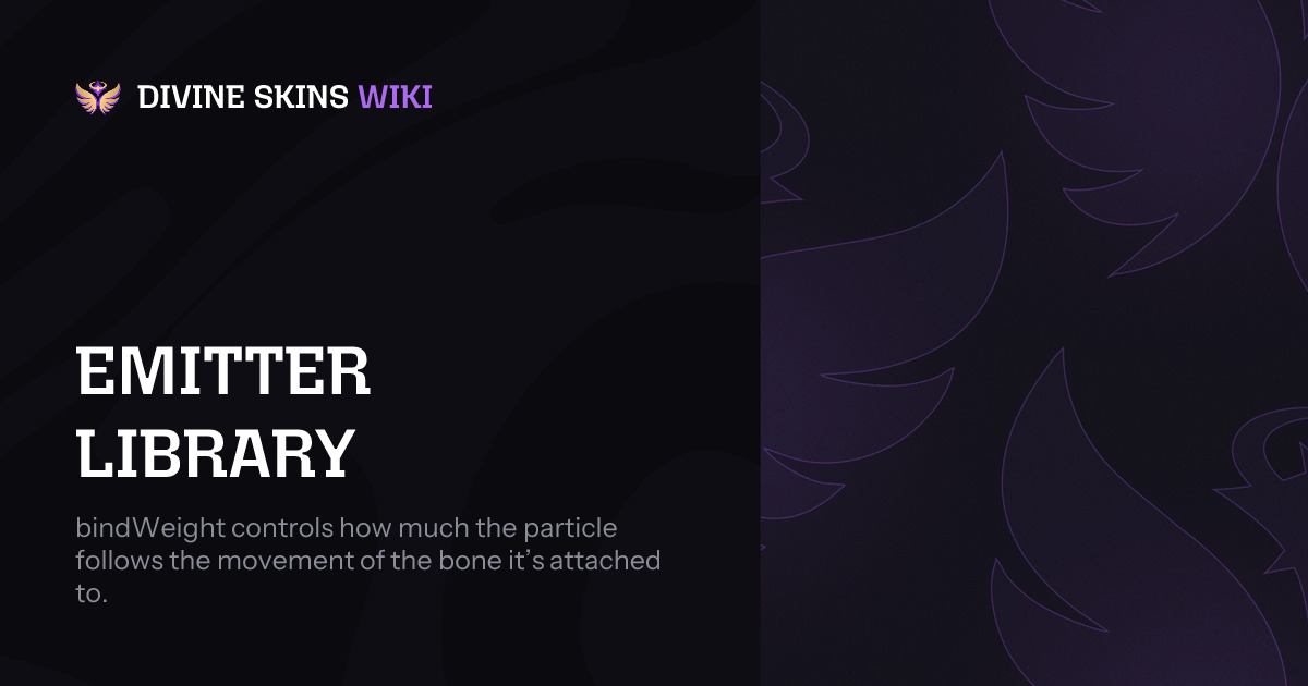 Emitter Library