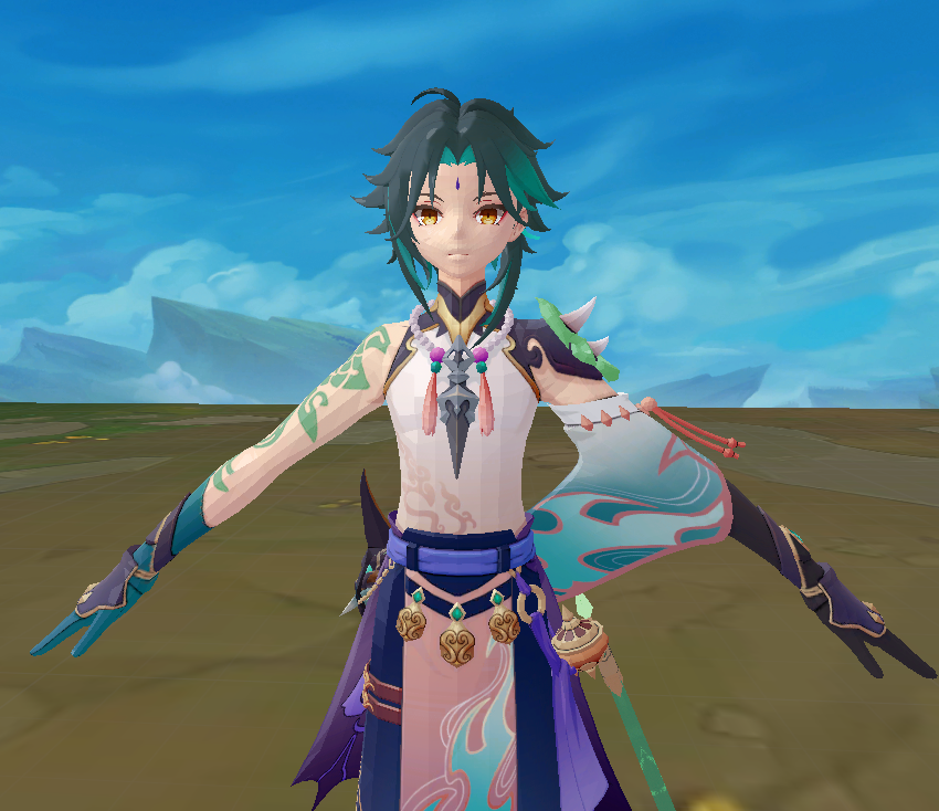 Preview du shader AnimeShade