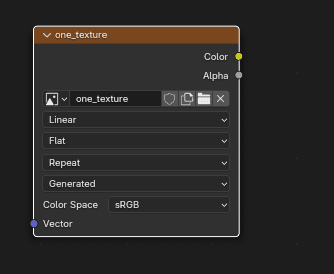 Creating a new image texture output