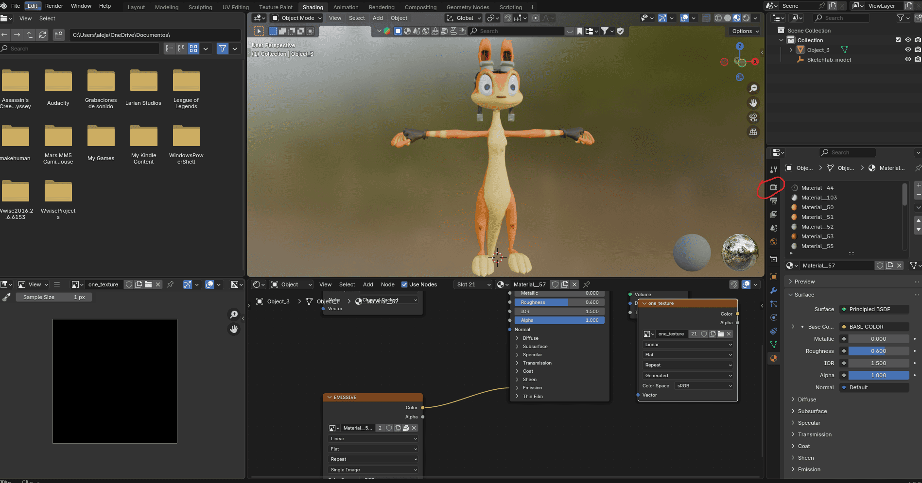 Render tab