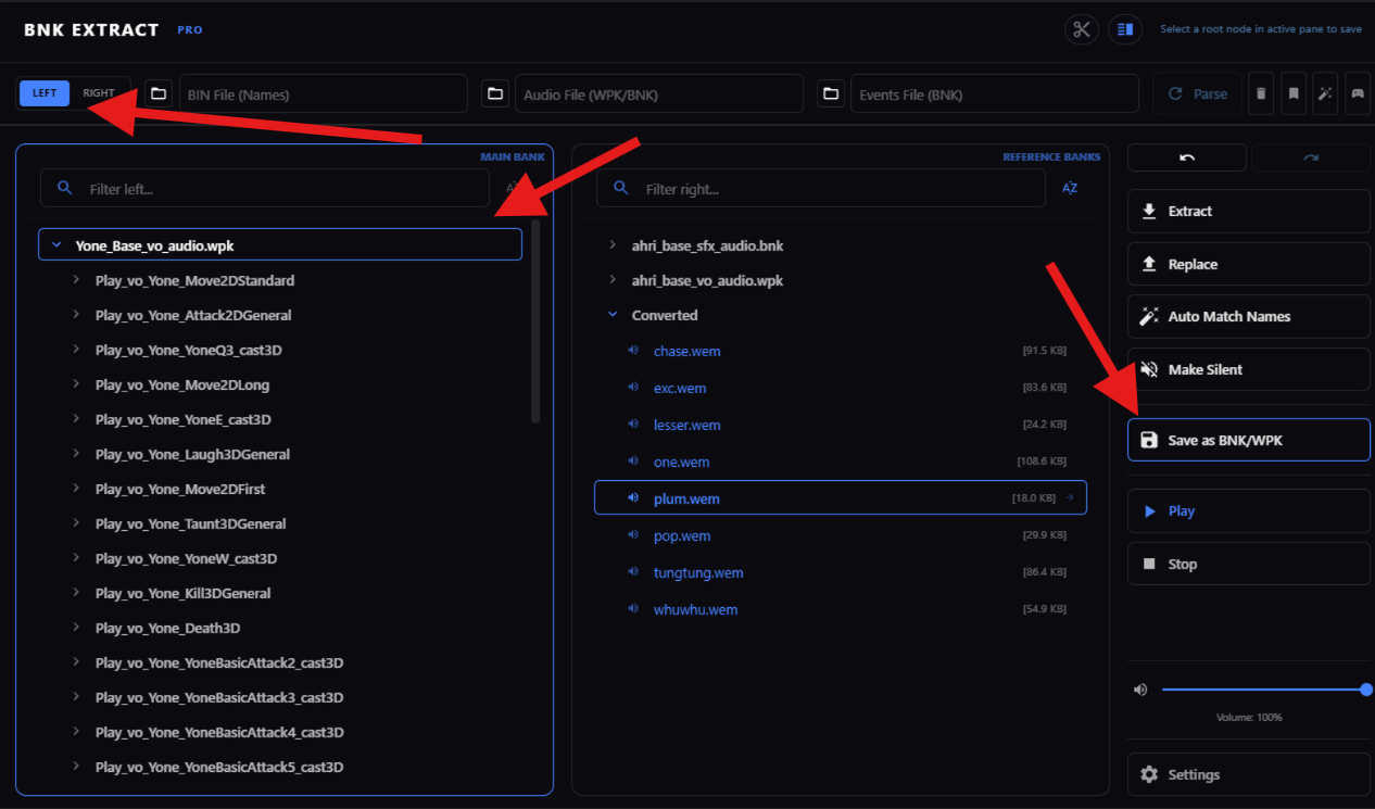 Saving the edited bank in Quartz